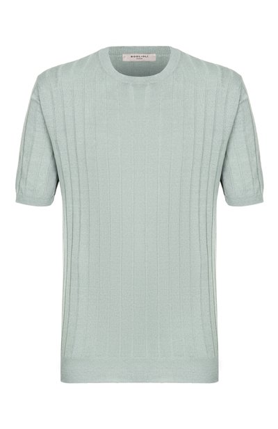 Мужской джемпер изо льна и хлопка BOGLIOLI, арт. 91555/SB5808