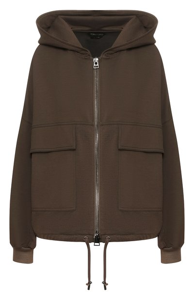 Женский кардиган из смеси шелка и хлопка TOM FORD, арт. GIJ014-FAX468