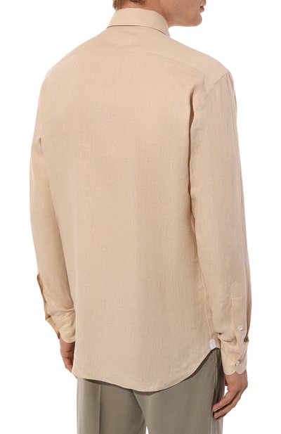 Льняная рубашка ZEGNA, арт. UBX30A5/SR03103, фото 4