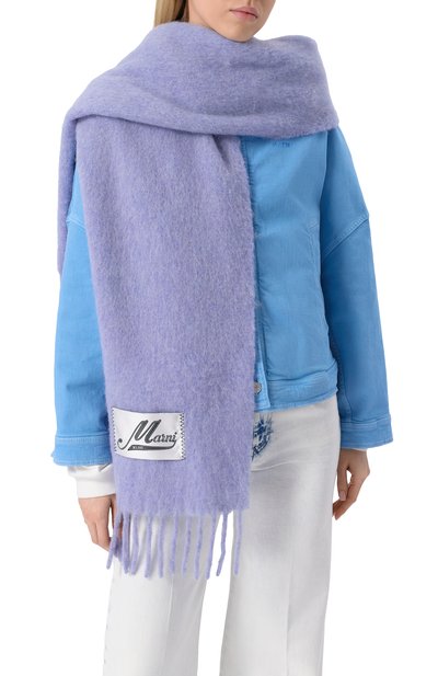 Шерстяной шарф MARNI, арт. SCMC0059Y0/UTW918, фото 3