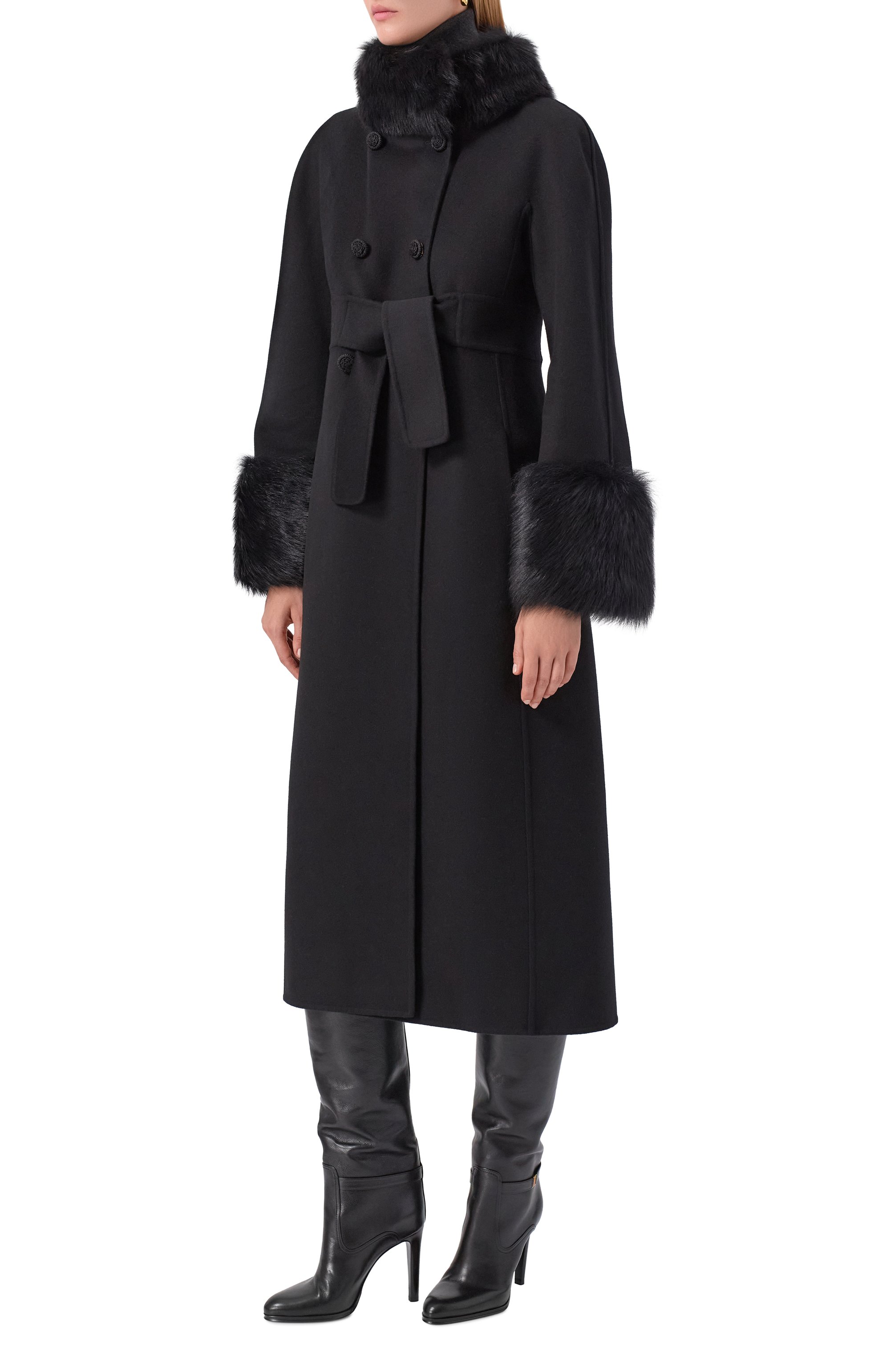 Пальто из шерсти и кашемира VALENTINO, арт. 7B3CA7Y0/6JA, фото 3