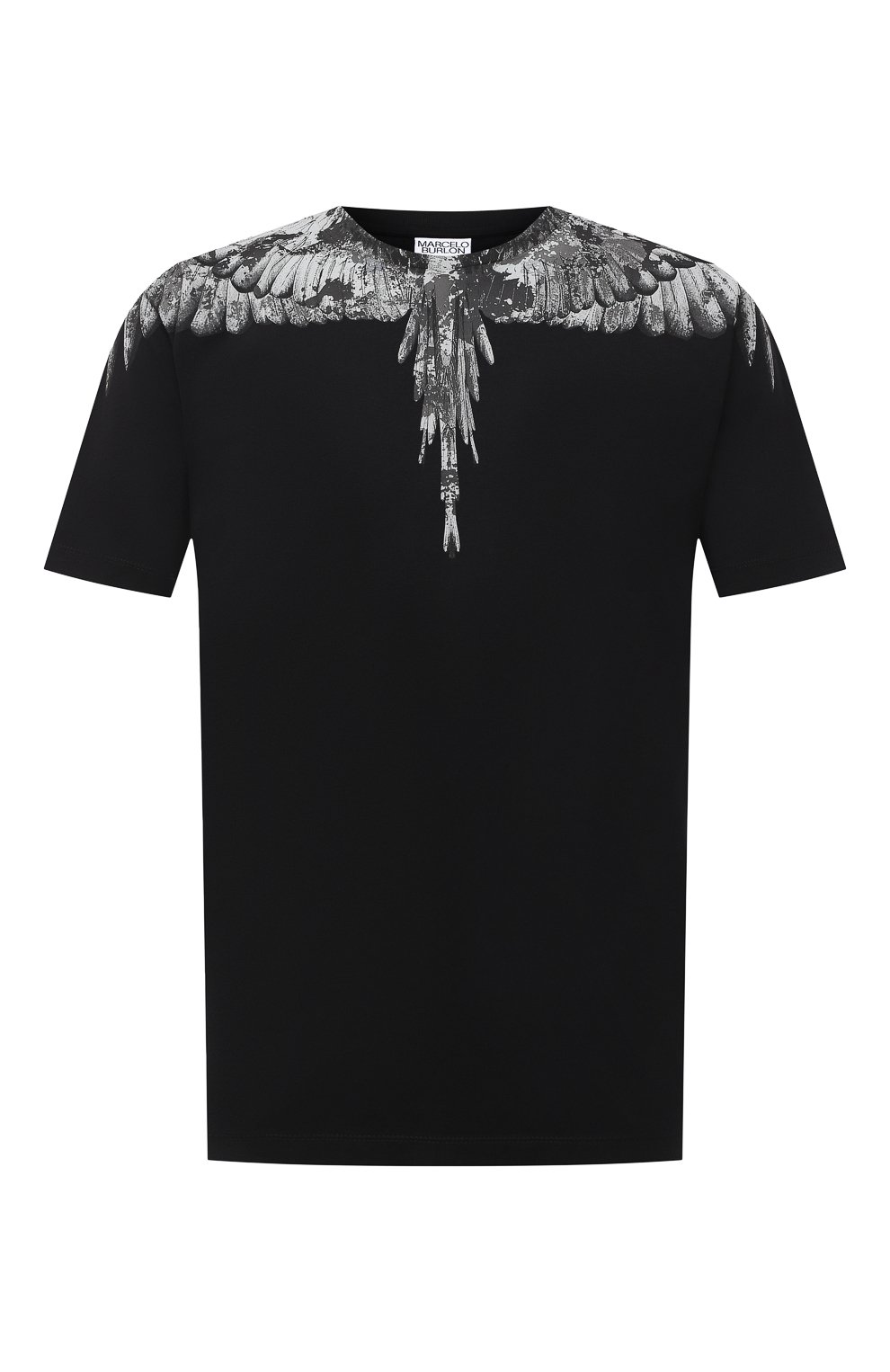 Хлопковая футболка MARCELO BURLON, арт. CMAA018E20JER002, фото 1