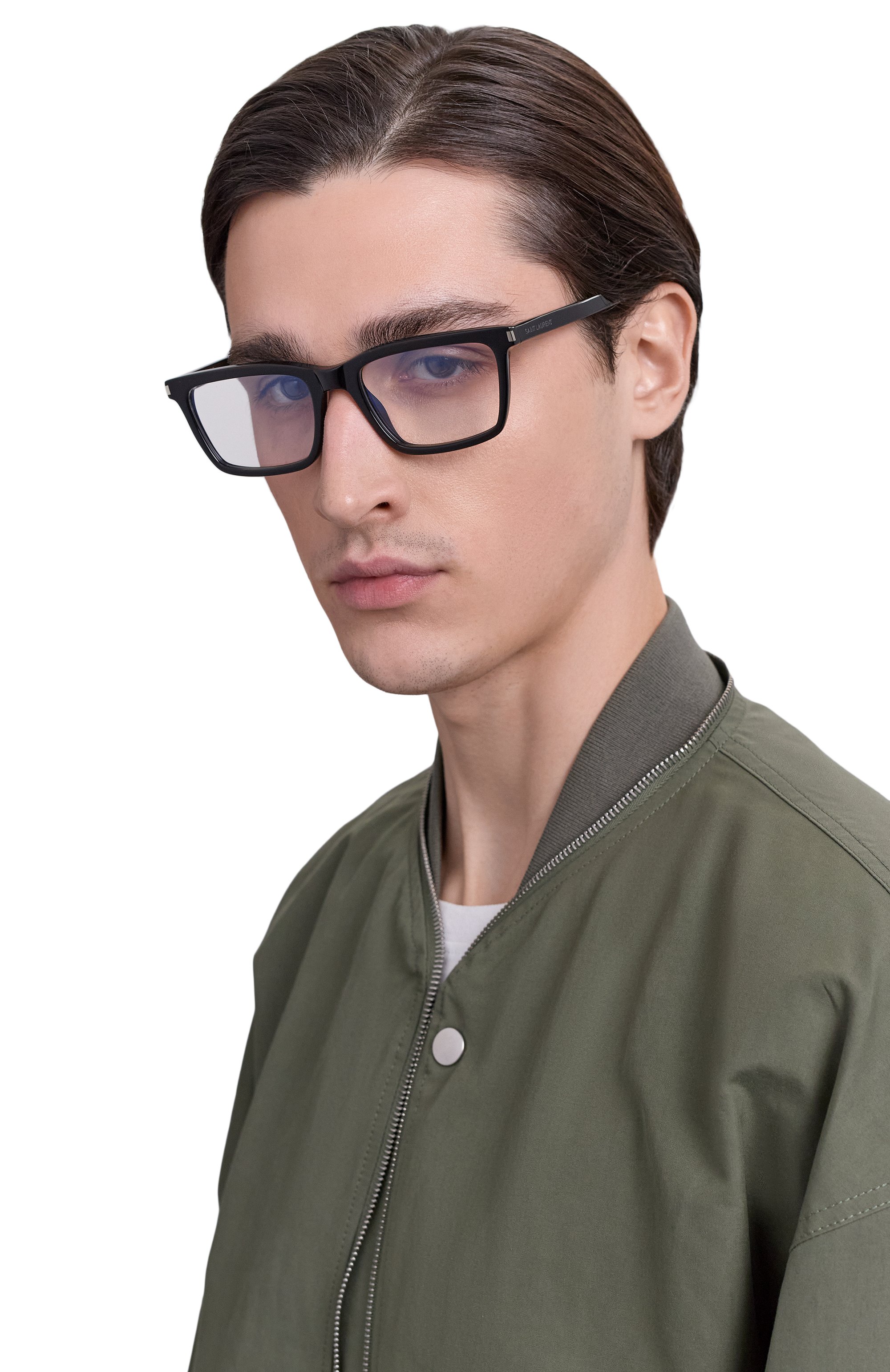 Оправа SAINT LAURENT черного цвета по цене 33950 руб., арт. SL 842 001, фото 2 Оправа SAINT LAURENT, арт. SL 842 001, фото 2