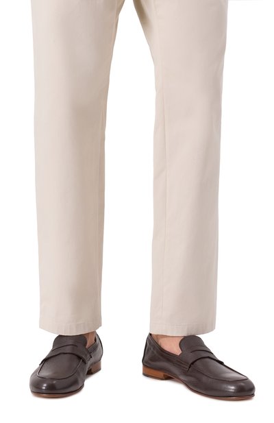 Кожаные пенни-лоферы CORNELIANI, арт. 25TM77-2520917, фото 3