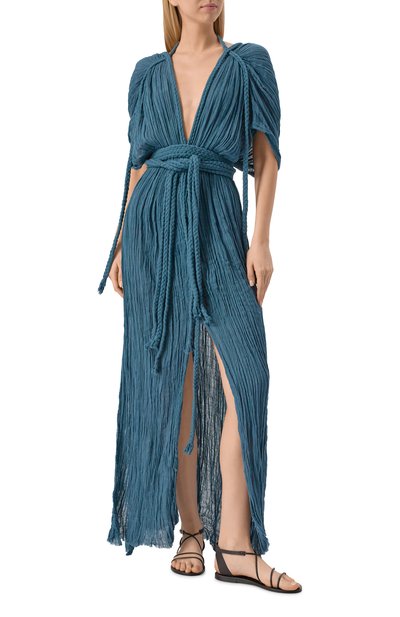 Хлопковая туника KASIA KULENTY, арт. ERA G0WN, фото 3