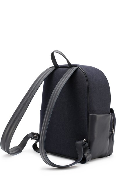 Текстильный рюкзак с кожаной отделкой LORO PIANA, арт. FAG3651, фото 3