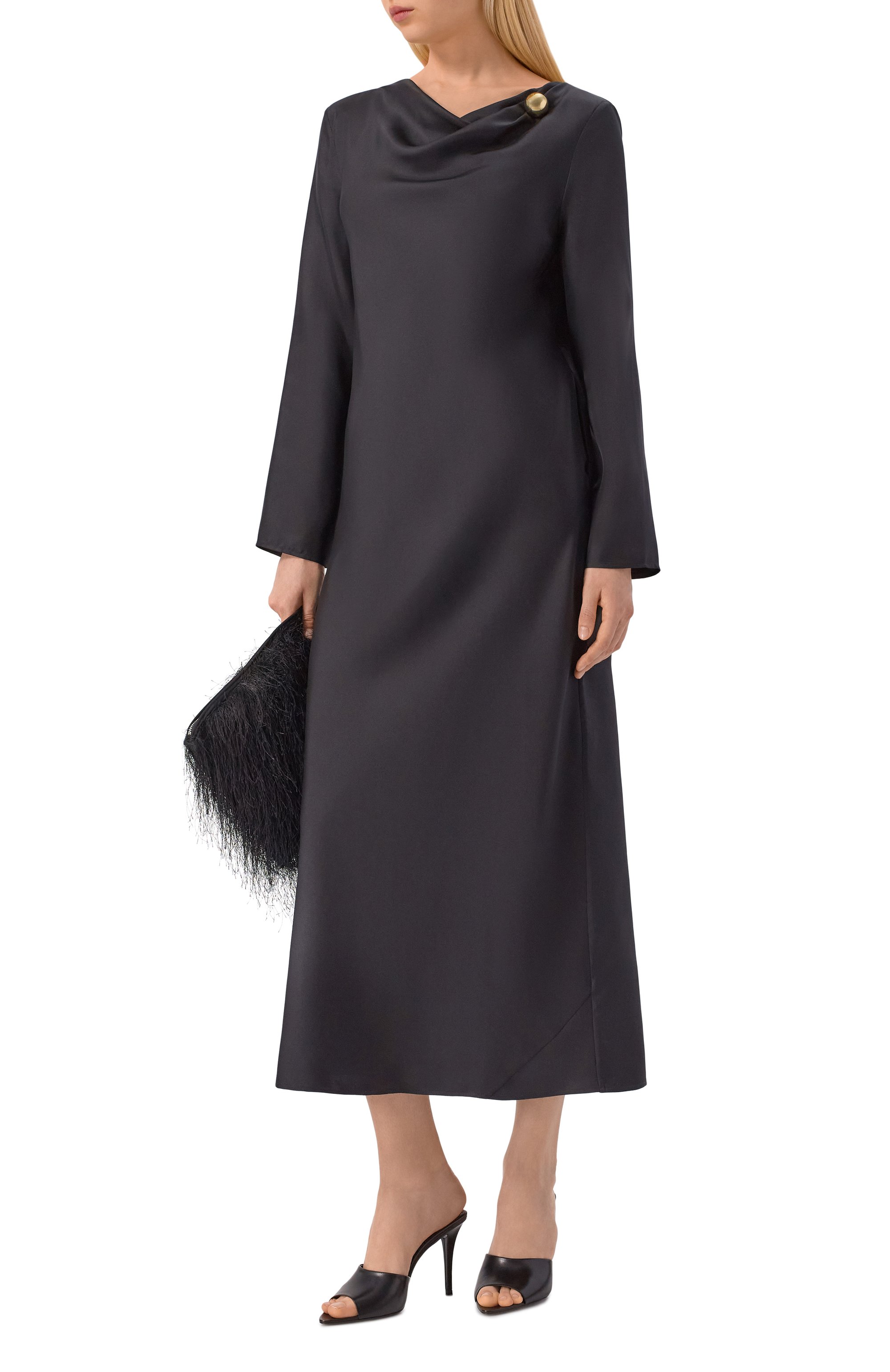 Шелковое платье LOULOU DE SAISON, арт. Z0YA, фото 2