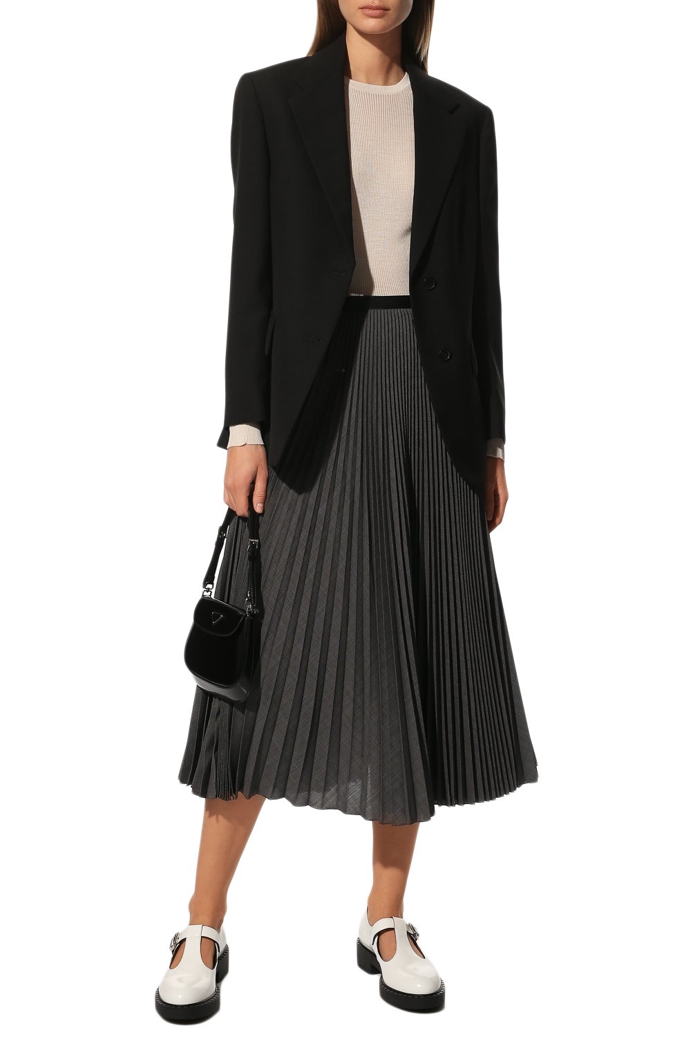 Кожаные туфли PRADA, арт. 1E834M-055-F097W-B050, фото 2