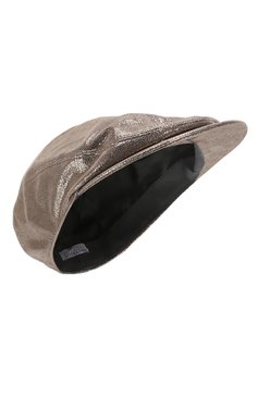 Кожаная кепка BRUNELLO CUCINELLI, арт. BCAP90111A, фото 1