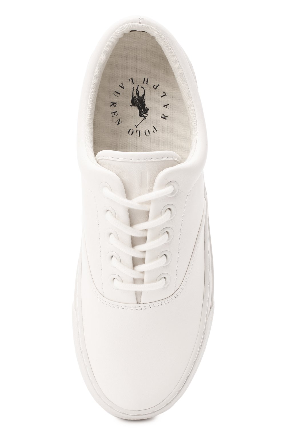 Кожаные кеды POLO RALPH LAUREN, арт. 818809668, фото 5