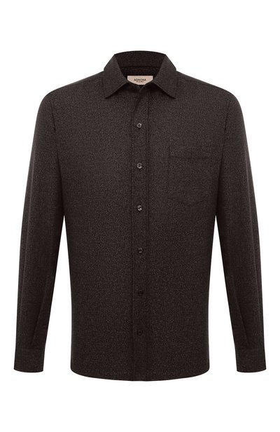 Мужская рубашка из шерсти и вискозы AGNONA, арт. TD08U3E/UW014E