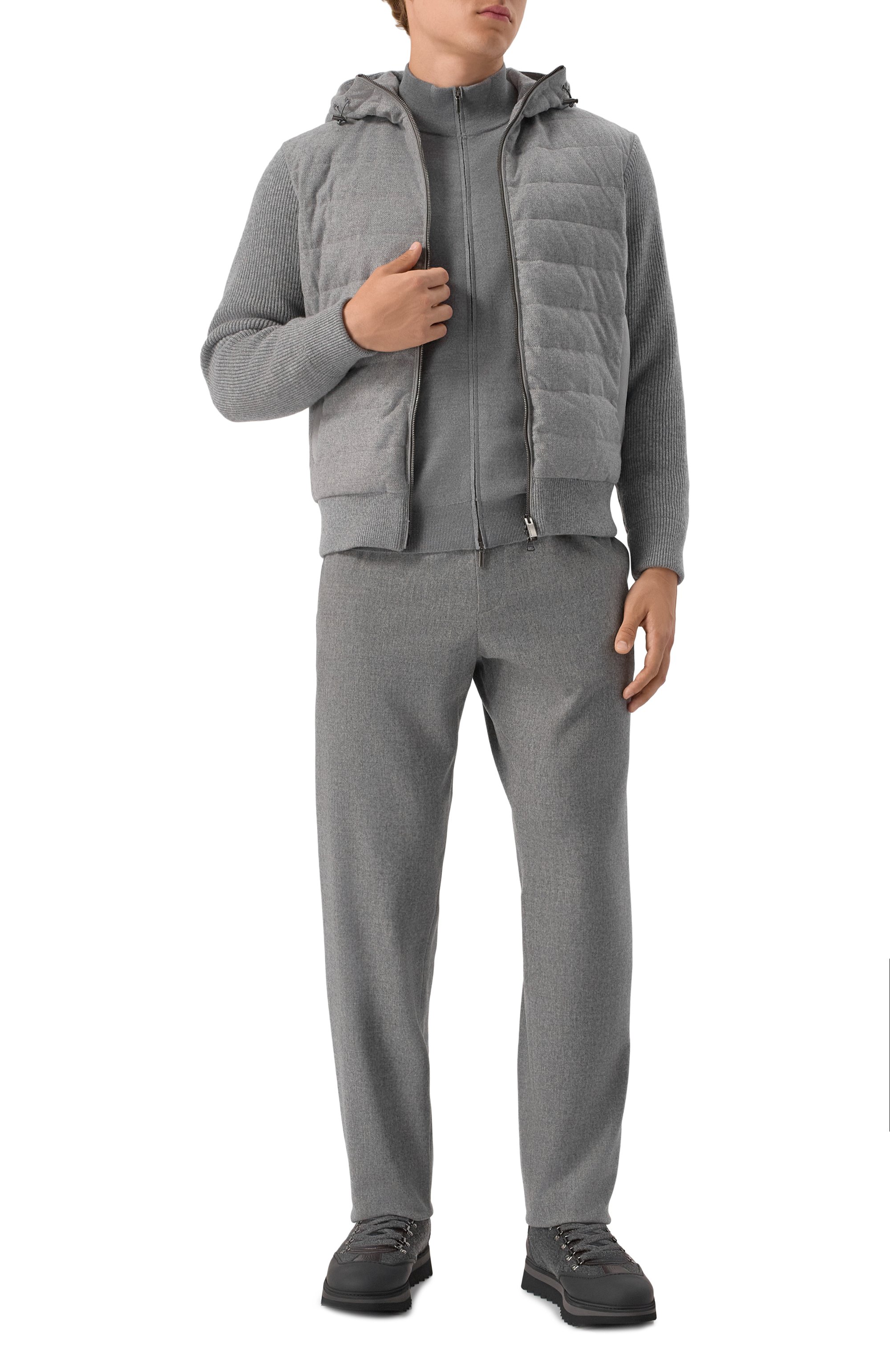 Комбинированные кроссовки megeve BLU BARRETT, арт. MEGEVE-13249.3, фото 2