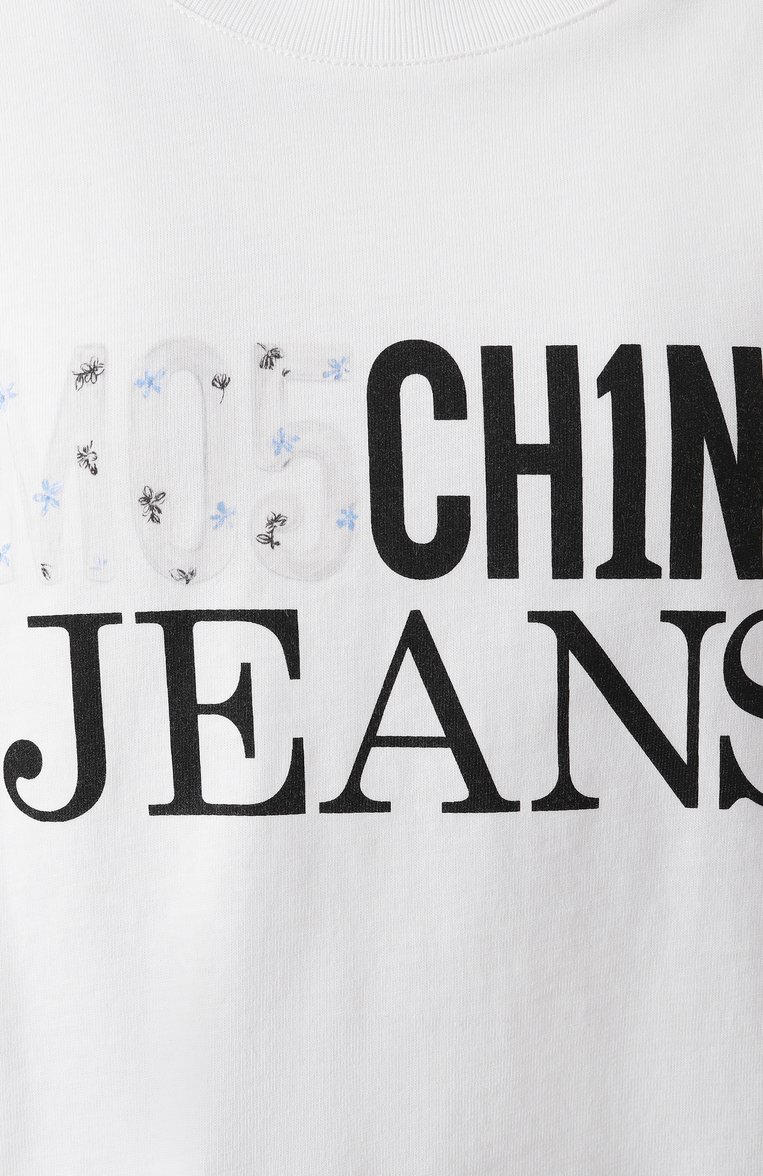 Хлопковая футболка M05CH1NO JEANS, арт. J0705/3229, фото 1