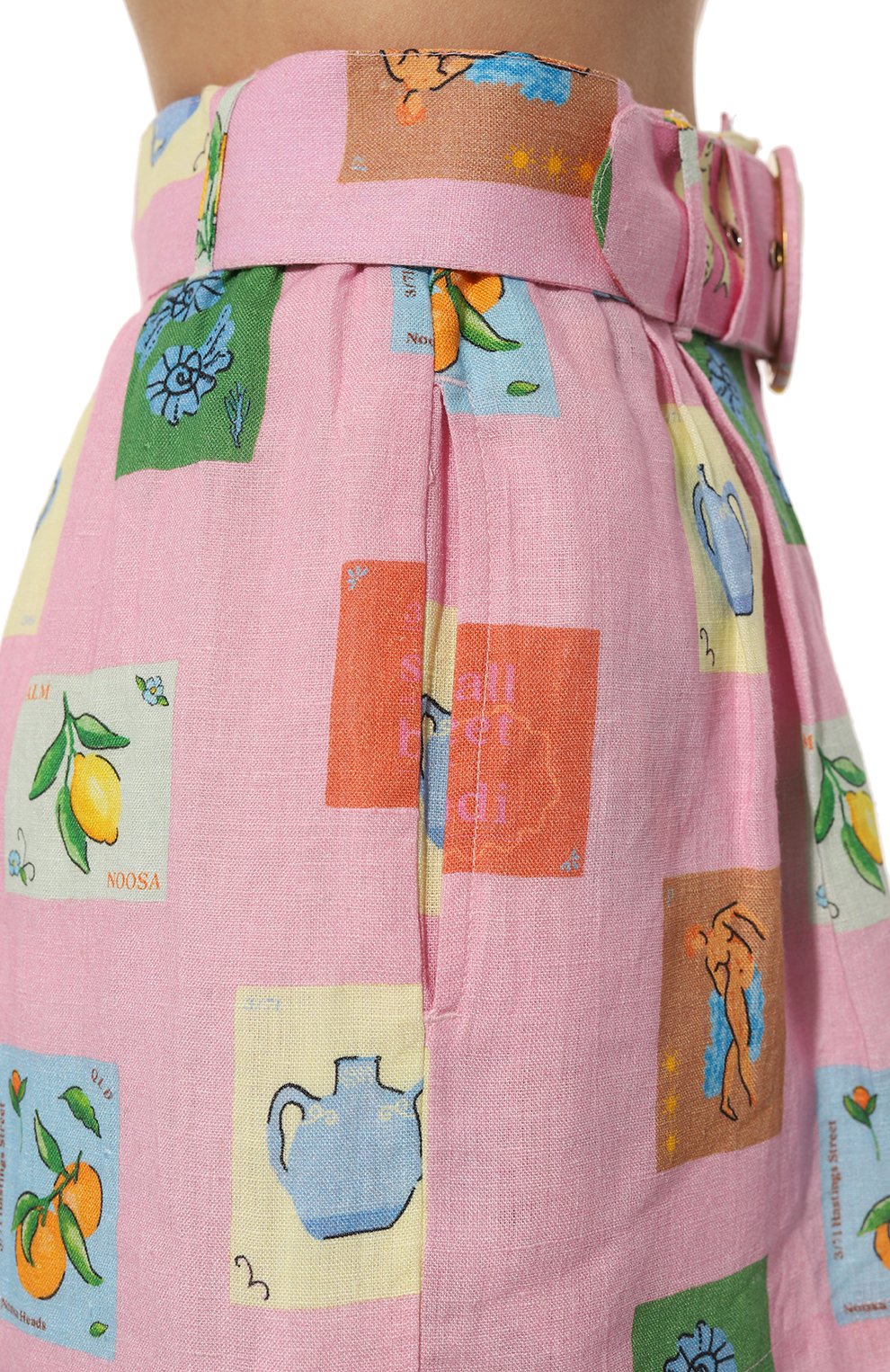 Льняные шорты PALM NOOSA, арт. RUMMY SH0RTS, фото 5