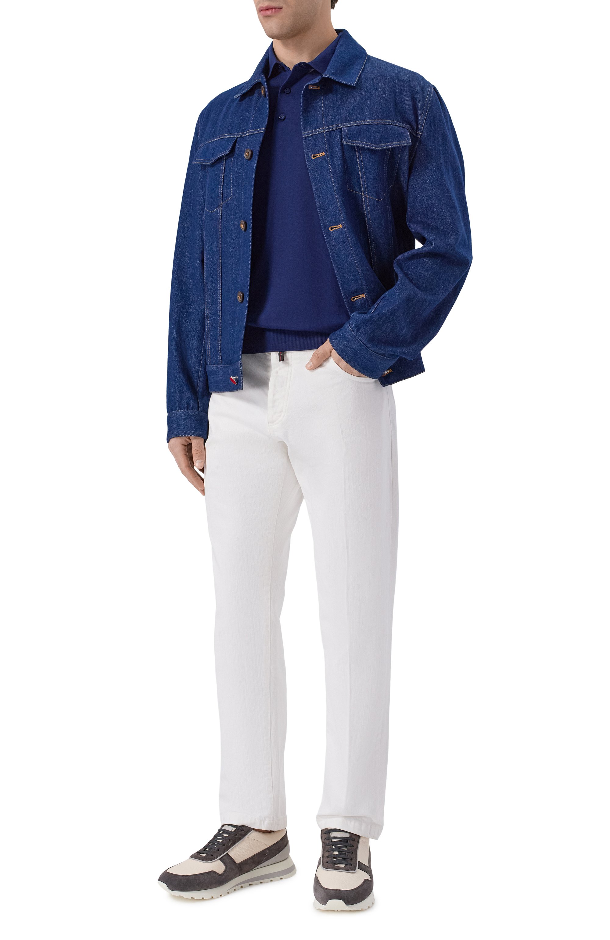 Поло из кашемира и шерсти STEFANO RICCI, арт. W505506P13/W26150, фото 2