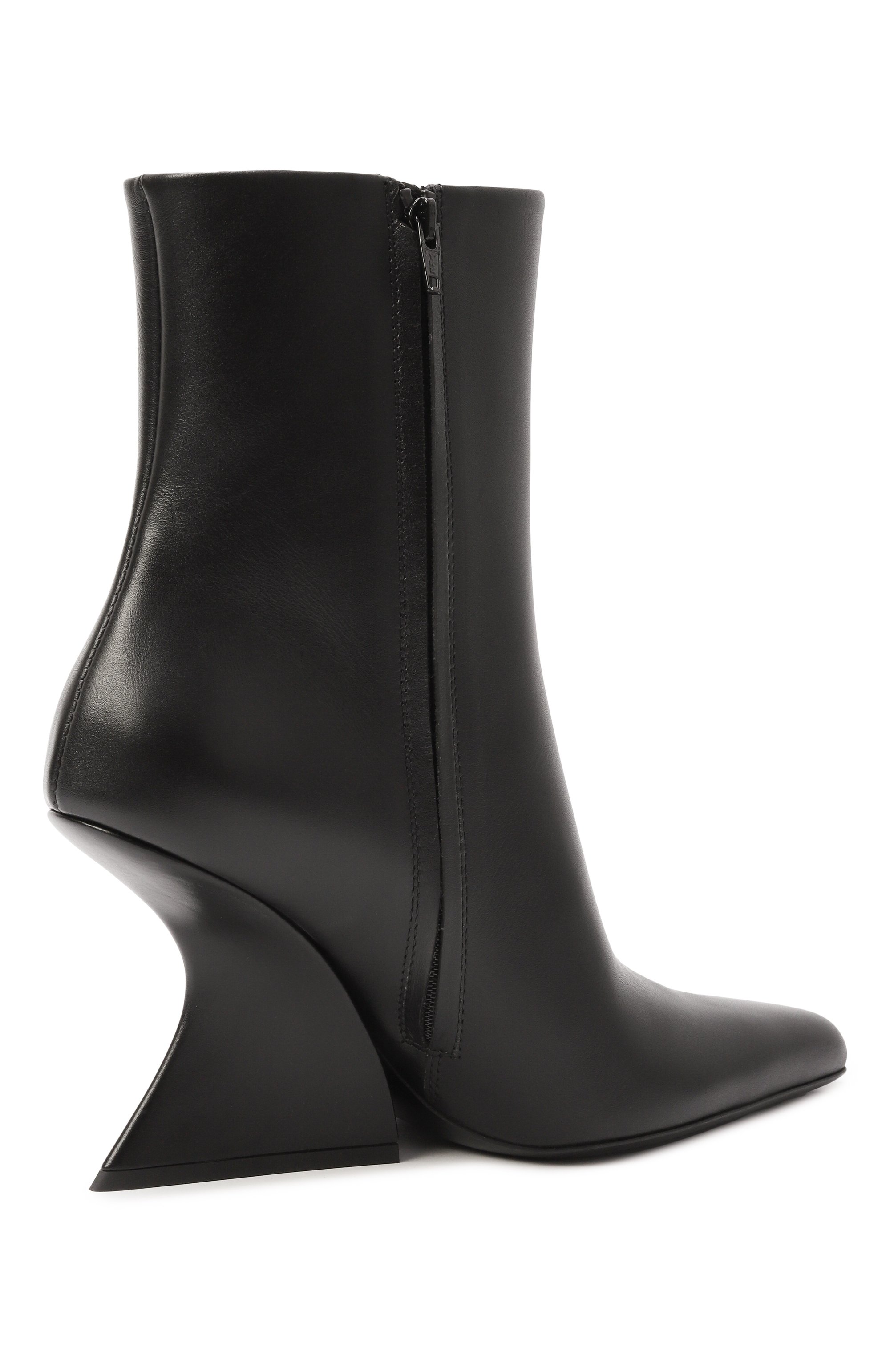 Кожаные ботильоны MUGLER, арт. MUWFW26FS208_TL001, фото 5