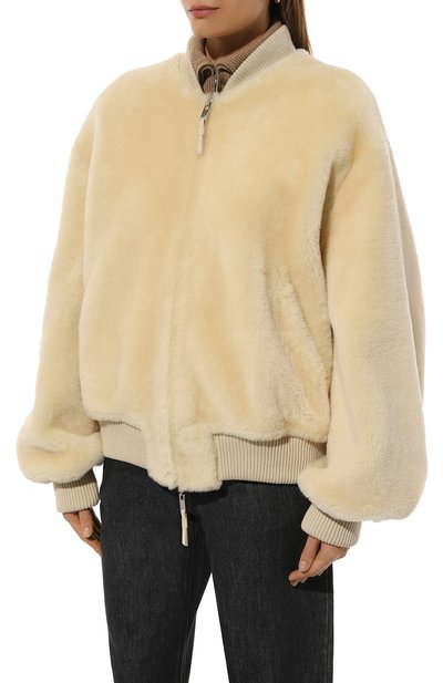 Двусторонний бомбер из овчины ANNE VEST, арт. FW24/01/33961/02, фото 3