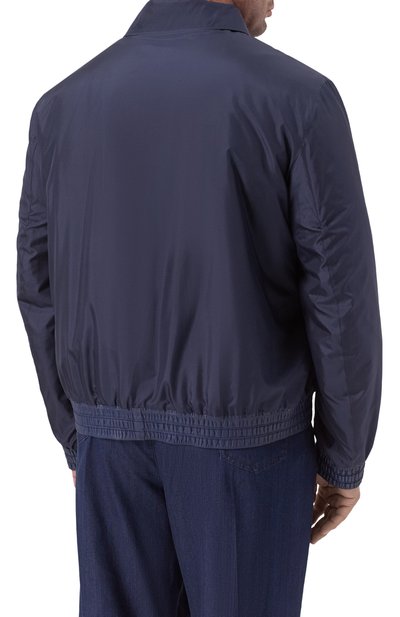 Шелковый бомбер ZILLI, арт. AFAXH1M0619VFRI00/62+, фото 4