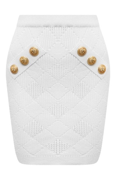 Женская юбка из вискозы BALMAIN, арт. DF0LB196/KH60