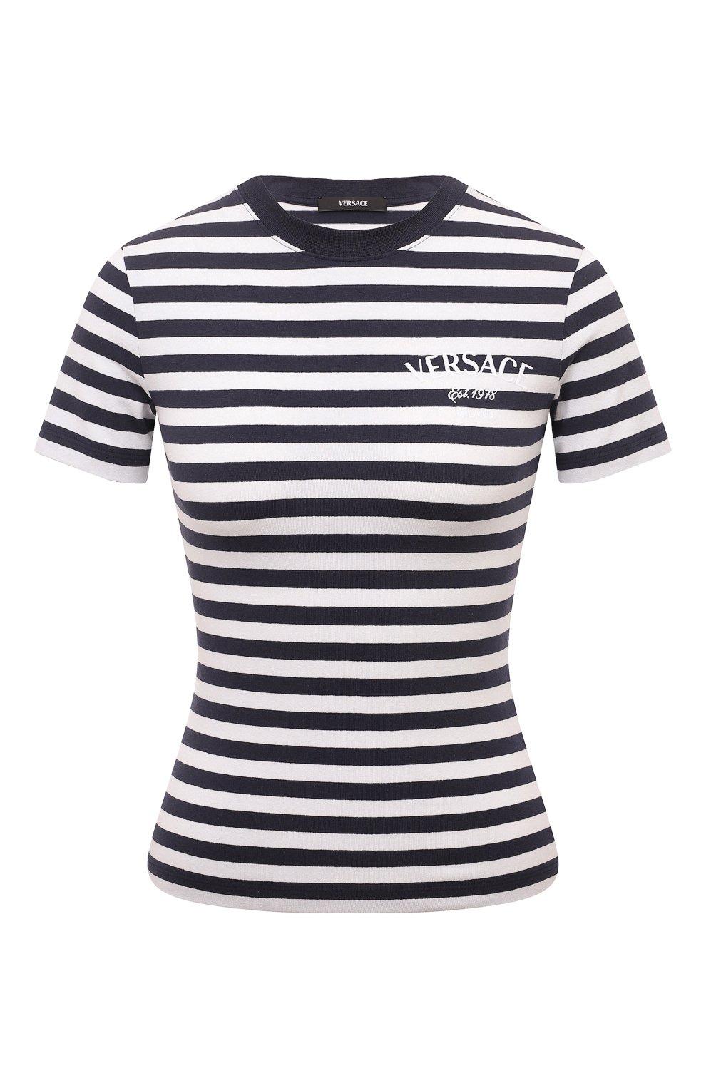 Хлопковая футболка VERSACE, арт. 1014414/1A10133, фото 1