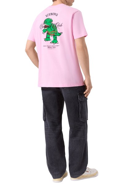 Хлопковая футболка ICEBERG, арт. F045/6325, фото 2