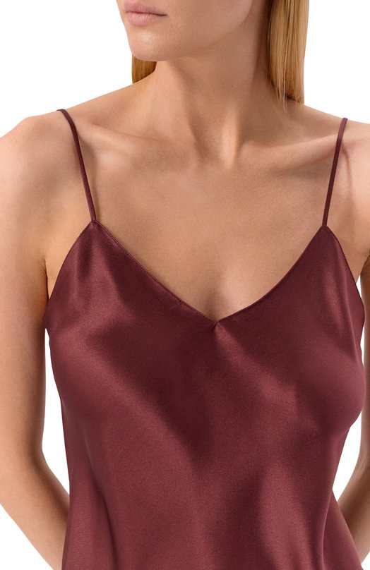 Шелковый топ Luna Di Seta VLST08005 Коричневый  VLST08005 Фото 5