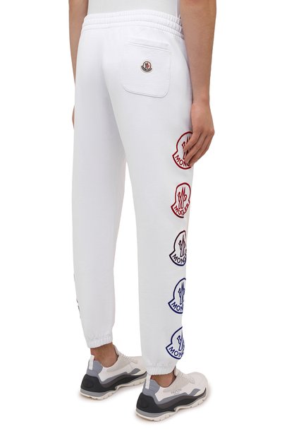 Хлопковые джоггеры MONCLER, арт. G2-091-8H000-11-899FL, фото 4