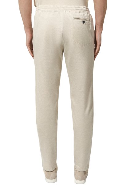 Хлопковые брюки CAPOBIANCO, арт. 16M708.BI00., фото 4