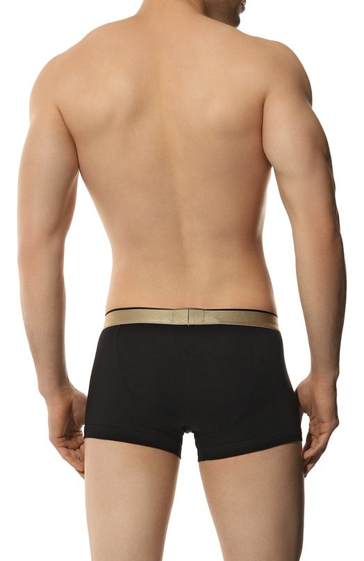 Хлопковые боксеры Emporio Armani 111389/4F512 Чёрный  111389/4F512 Фото 3