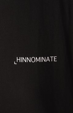 Мужская хлопковый лонгслив HINNOMINATE черного цвета, арт. HMABM01307 | Фото 6 (Длина (для топов): Стандартные; Рукава: Длинные; Материал внешний: Хлопок; Принт: С принтом; Стили: Кэжуэл; Мужское Кросс-КТ: Футболка-одежда; Кросс-КТ: Джерси)