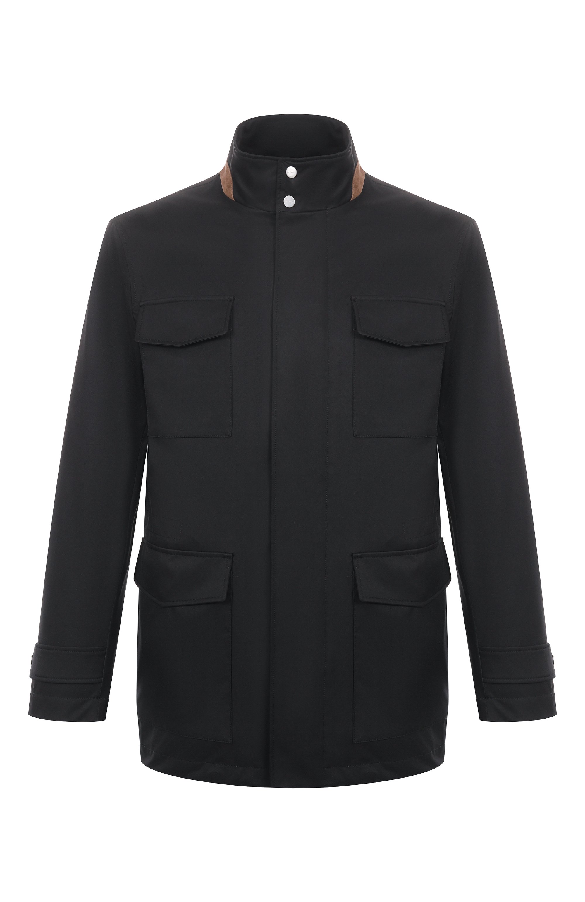 Куртка KITON черного цвета по цене 495000 руб., арт. UW2065V0832F09, фото 1 Куртка KITON, арт. UW2065V0832F09, фото 1