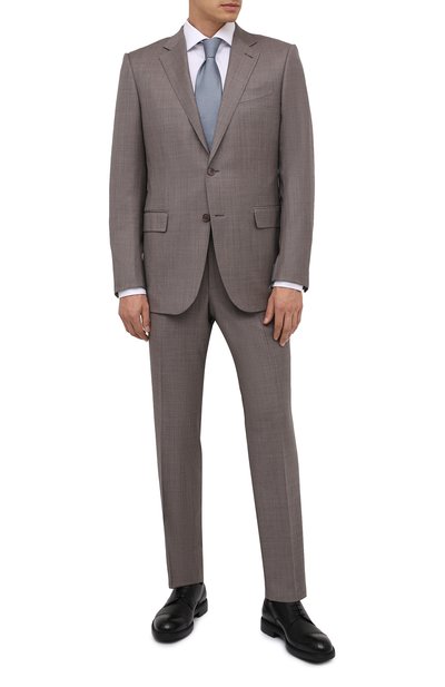 Кожаные дерби MORESCHI черного цвета по цене 52900 руб., арт. 43560/SD/B0RG0GNA/F.NAPPA, фото 2 Кожаные дерби MORESCHI, арт. 43560/SD/B0RG0GNA/F.NAPPA, фото 2