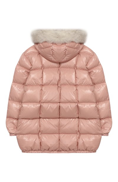 Пуховик с меховой отделкой parana MONCLER ENFANT, арт. E2-954-46322-25-C0067/4-6A, фото 2