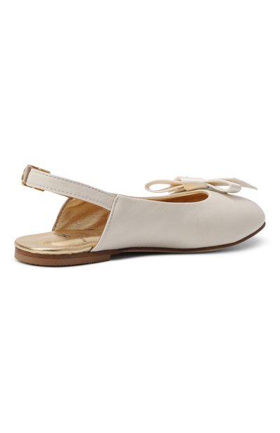 Кожаные балетки ELISABETTA FRANCHI LA MIA BAMBINA, арт. F4A3-E0214-1733698/30-34, фото 3