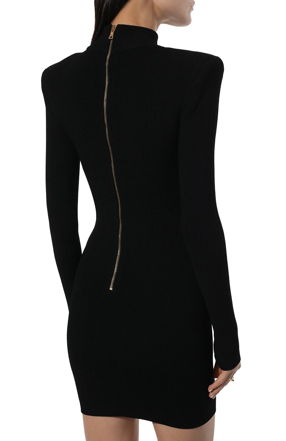 Платье из вискозы BALMAIN, арт. XF1R8430/KB07, фото 4