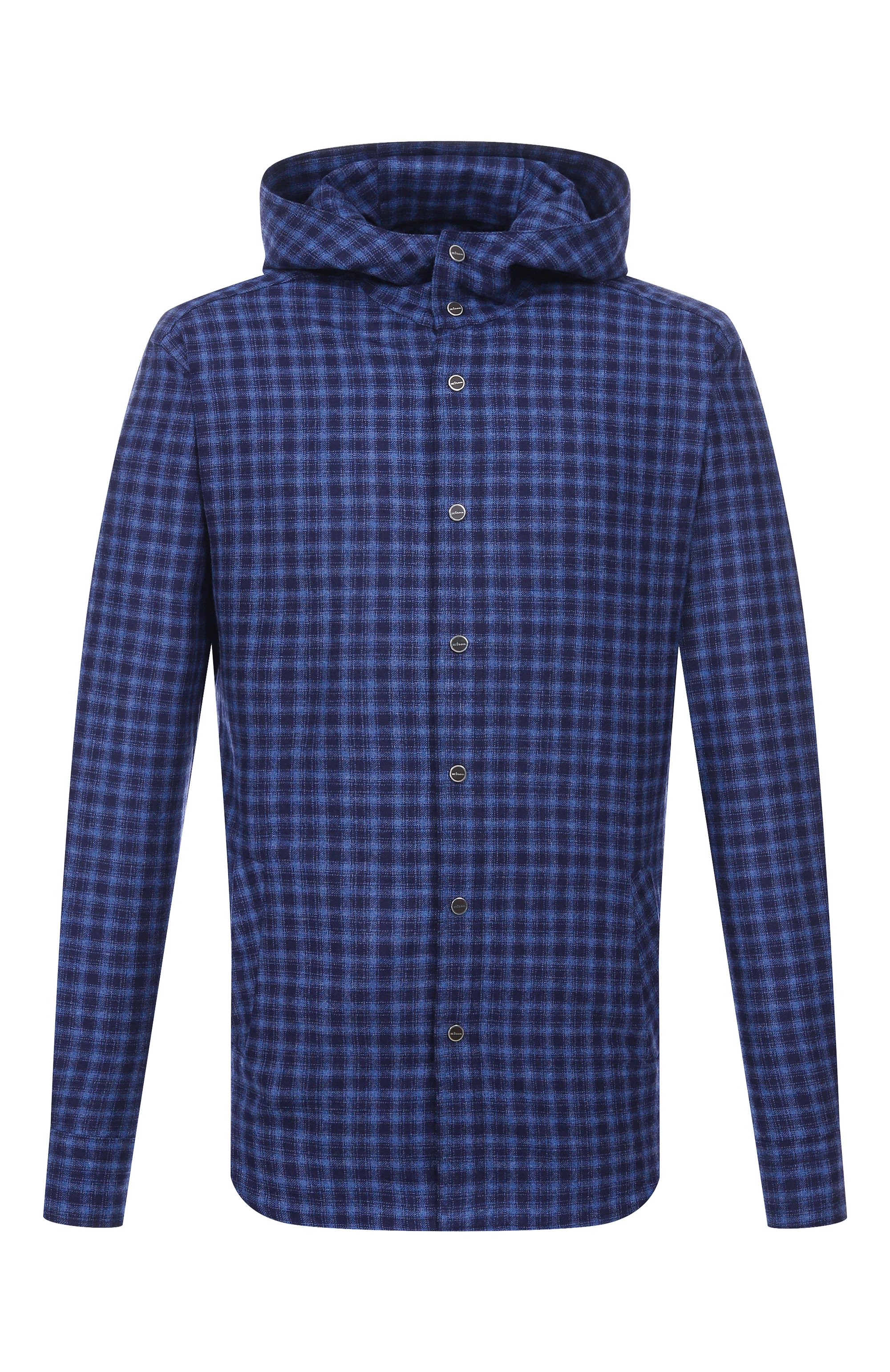 Рубашка из шерсти и кашемира KITON, арт. UMCMARK0167G39, фото 1