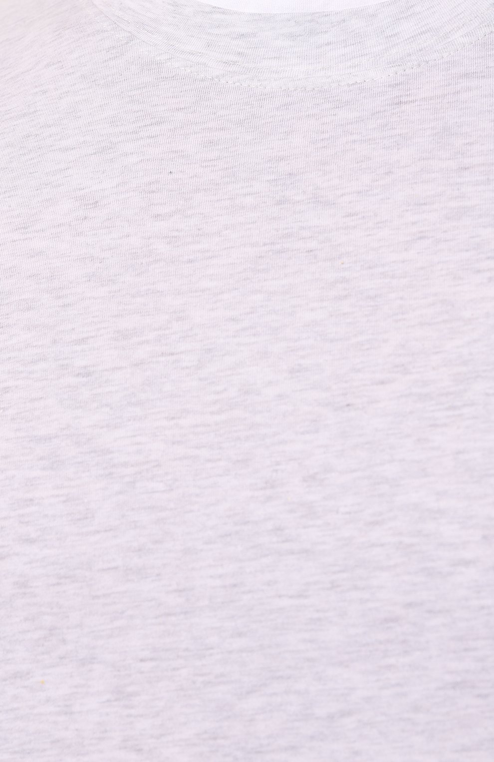 Хлопковая футболка BRUNELLO CUCINELLI светло-серого цвета по цене 36750 руб., арт. M0T617427, фото 5 Хлопковая футболка BRUNELLO CUCINELLI, арт. M0T617427, фото 5