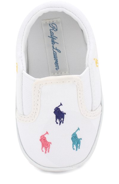 Текстильные пинетки POLO RALPH LAUREN, арт. BAL HARB0UR REPEAT, фото 4