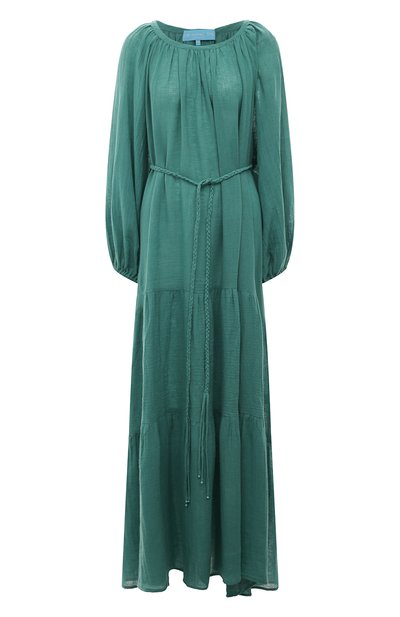 Женское платье изо льна и хлопка A MERE CO, арт. AMC-RSS23-064EM