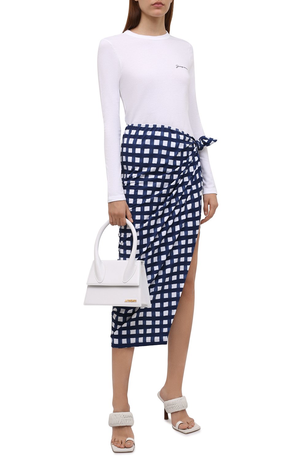 Хлопковый лонгслив JACQUEMUS, арт. 211JS002-2160, фото 2