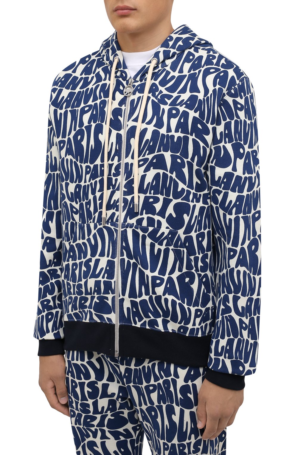 Хлопковая толстовка LANVIN, арт. RM-H00006-J064-A21, фото 3