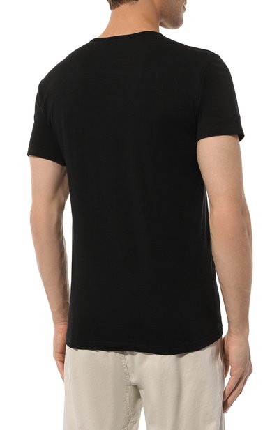 Хлопковая футболка VERSACE, арт. AUU01005/1A10011, фото 4