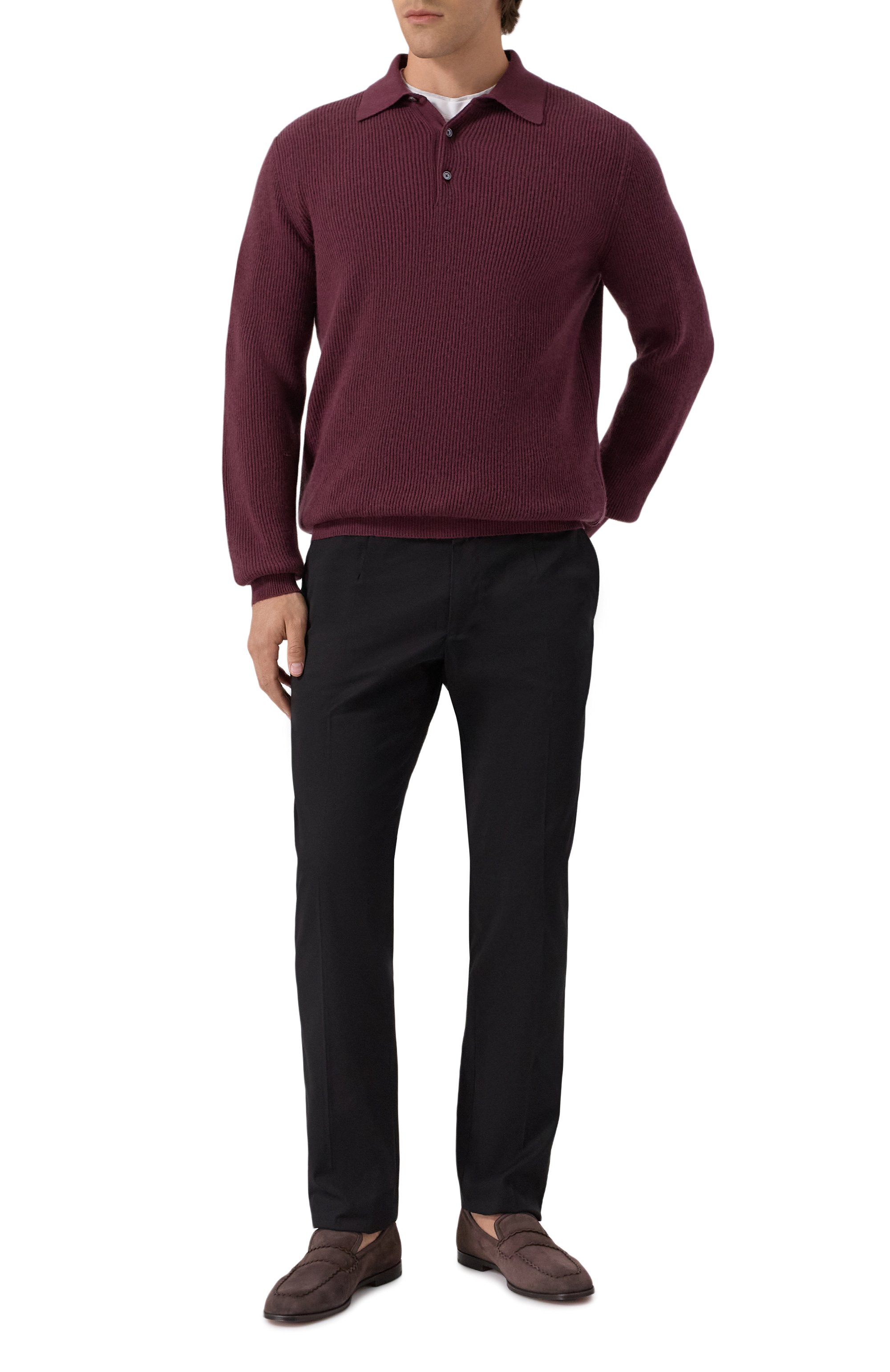 Кашемировое поло KITON, арт. UMK1485K340, фото 2