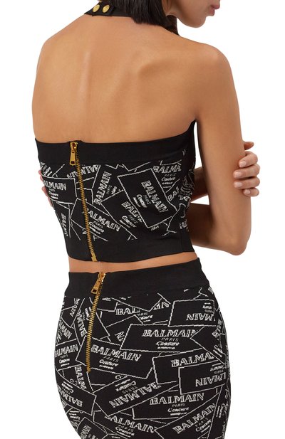 Топ из вискозы BALMAIN, арт. EF1AA025/KH86, фото 4