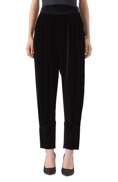 Бархатные брюки GIORGIO ARMANI, арт. GW001601/TE10831, фото 3