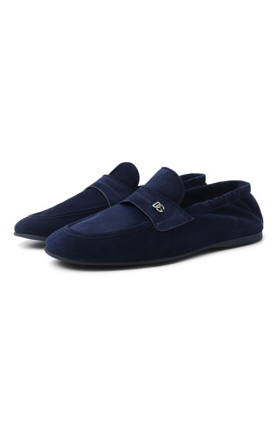 Мужские замшевые пенни-лоферы DOLCE & GABBANA, арт. A50790/AA415