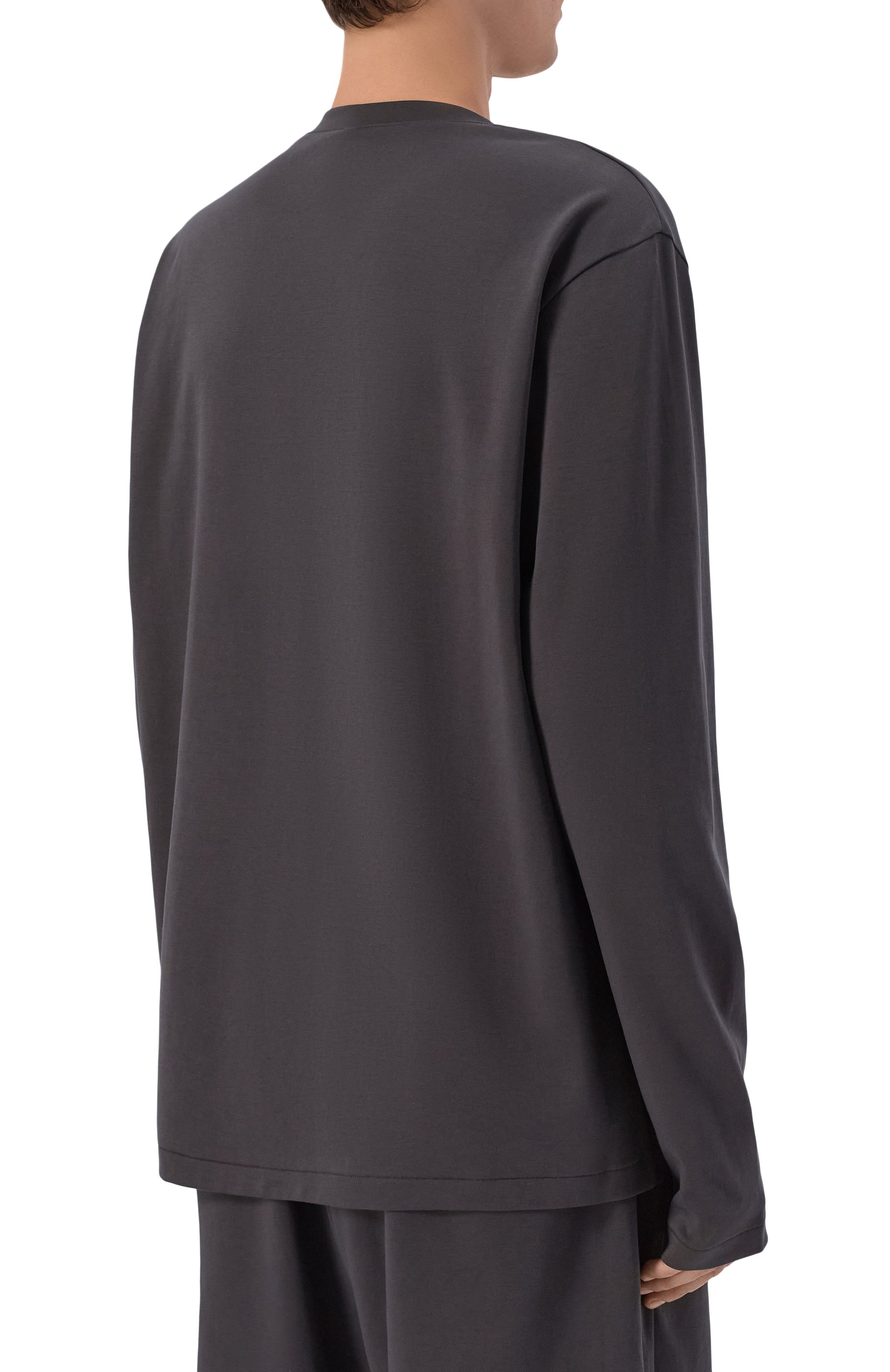 Хлопковый лонгслив ATTACHMENT, арт. AJ61-047, фото 4