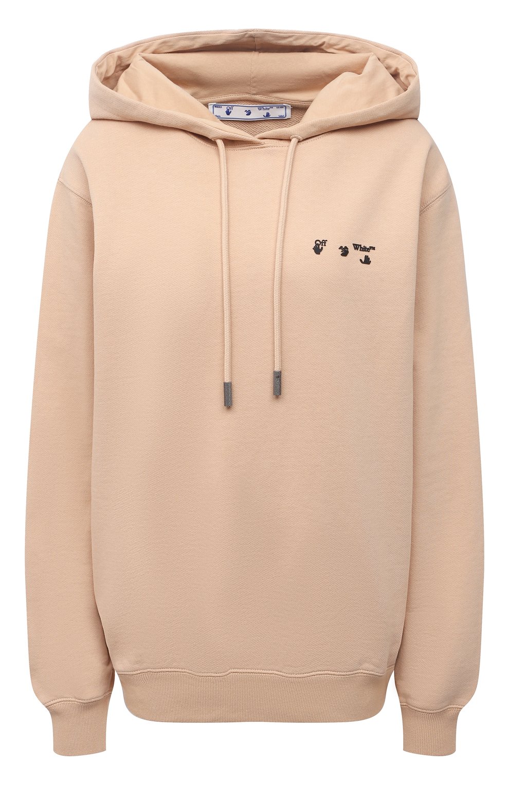 Хлопковое худи OFF-WHITE, арт. 0WBB035S21JER004, фото 1