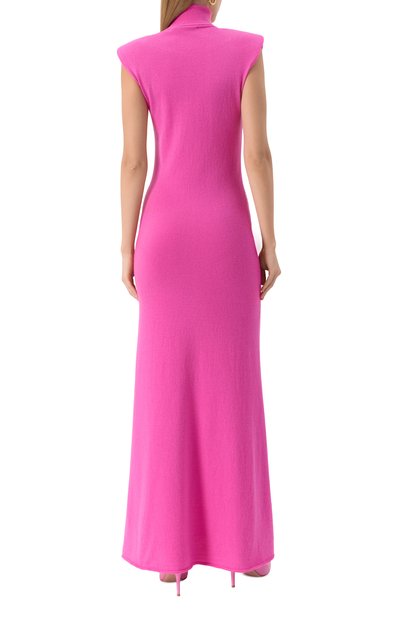 Платье из шерсти и кашемира ZEYNEP ARCAY фуксия цвета по цене 137500 руб., арт. RS25DR16, фото 4 Платье из шерсти и кашемира ZEYNEP ARCAY, арт. RS25DR16, фото 4