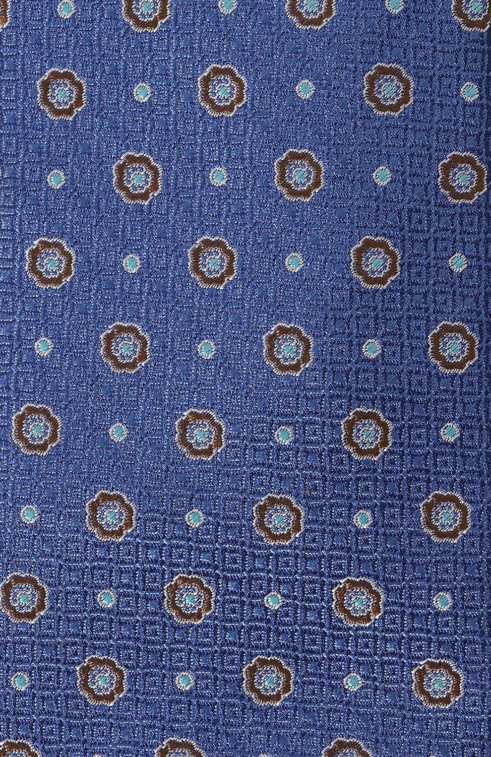 Шелковый галстук CANALI синего цвета по цене 17600 руб., арт. 18/HJ03715, фото 4 Шелковый галстук CANALI, арт. 18/HJ03715, фото 4